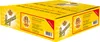A cardboard box containing multiple small jars of honey. Produktbild-Vorschau