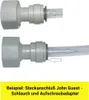 3/4" auf 5/16" Schlauch-Adapter | Aufschraubverbinder für Produktbild-Vorschau 3
