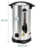 Relaxdays Glühweinkocher, 10 l, 30–110 °C, Zapfhahn, Produktbild-Vorschau 4