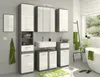 Mobile base lavabo Blake argento fumé / bianco Anteprima dell’immagine prodotto 4