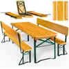 CASARIA® 2er Set Bierzeltgarnitur mit Lehne 170 cm Klappbar Produktbild-Vorschau 1