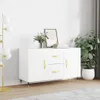 vidaXL Příborník bílý 100x36x60 cm Dřevěný materiál Náhled obrázku produktu 1