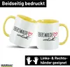 Huuraa Kaffeetasse Eberswalde verliebt 330ml Gelb Keramik Produktbild-Vorschau 2