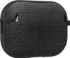 A black fabric case for Apple AirPods Pro is shown against a white background. Produktbild-Vorschau