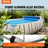 VEVOR Poolfolienaufroller Aluminiumlegierung Pool Aufroller Produktbild-Vorschau 2