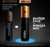 Comparison of an older Duracell battery with a new Duracell Optimum battery, highlighting improved performance. Náhled obrázku produktu