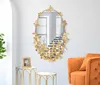 Mauro Ferretti Specchio Glam Oval Butterfly, 59x3x89,5 cm Anteprima dell’immagine prodotto 5