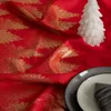 Weihnachtstischdecke mit Weihnachtsbäumen, rechteckig, 140 Produktbild-Vorschau 8