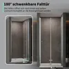 Nischentür Dusche Falttür Duschtür 70x185cm Duschabtrennung Produktbild-Vorschau 5