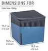 WENKO déshumidificateur d'ambiance Cube 1000 g boîte à air Voir les images du produit 12