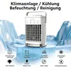 Mini Air Cooler 3in1 mit 700ml Tank, 4 Geschwindigkeiten, 3 Produktbild-Vorschau 2