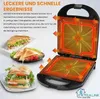 XXL Sandwich Toaster Sandwichmaker Sandwichtoaster Produktbild-Vorschau 3