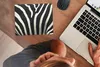 MuchoWow® Mauspad Mousepad Tiermuster - Zebra - Schwarz - Produktbild-Vorschau 4