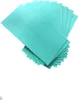 A stack of teal colored floor underlayment sheets. Produktbild-Vorschau