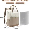 Rucksack Damen 15,6 Zoll Laptop Schulrucksack Wasserdicht Produktbild-Vorschau 5