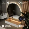 Planetmöbel AMYRA Konsolentisch 100 cm in Gold Eiche / Weiß Produktbild-Vorschau 4