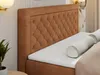 MKS MEBLE Boxspringbett 180x200 mit Bettkasten, Polsterbett Produktbild-Vorschau 2