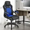A gaming chair in front of a desk and window. Náhled obrázku produktu