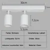 ZMH LED Deckenleuchte Weiß Deckenstrahler 2 Flammig, GU10 Produktbild-Vorschau 8