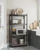 SONGMICS Standregal, 4 Ablagen, verstellbar, 40x80x160 cm, Produktbild-Vorschau 1