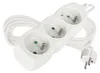 Prodlužovací kabel 5 m / 3 zásuvky / bílý / PVC / 1 mm2 Produktbild-Vorschau