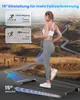 Klappbares Laufband bis 6 km/h walking jogging pad Produktbild-Vorschau 7