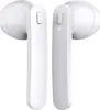 A pair of white wireless earbuds is shown against a white background. Anteprima dell’immagine prodotto