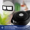 Close-up of a kettle lid with a magnified view of a filter and text overlay. Produktbild-Vorschau
