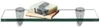 Peviasot Glasregal 30 x 10 cm mit Halterungen, Klarglas Produktbild-Vorschau 8