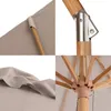 Sekey Rechteckiger Sonnenschirm 200x150 cm Holzoptik, Produktbild-Vorschau 12