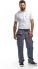 Blakläder Bundhose Bodenleger 1532 1860 in grau, Größe:46 Produktbild-Vorschau 5