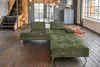 KAWOLA Sofa WIOLO Schlafsofa Daybed mit Hocker velvet Produktbild-Vorschau 2