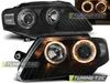 Fari "Angel Eyes" di design, compatibili con Volkswagen Anteprima dell’immagine prodotto 2