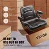 VEVOR univerzálne sedadlo do traktora z imitácie PVC kože a Náhľad obrázku produktu 6