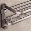 Scaffale da parete pieghevole in alluminio, 47 x 21,8 x Anteprima dell’immagine prodotto 3