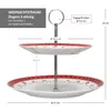 Etagere Weihnachtstraum 2-poziomowa porcelana Podgląd zdjęcia produktu 5