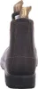 The back view of a brown leather Blundstone boot. Produktbild-Vorschau