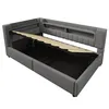 Flieks Hydraulisches Polsterbett 90x200cm mit Led, Produktbild-Vorschau 10