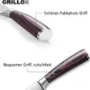 GRILLOX Kochmesser Profi 20cm Allzweckmesser Edelstahl Produktbild-Vorschau 2