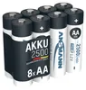 ANSMANN Akku Mignon AA 2500mAh 1,2V NiMH, 8 Stück Produktbild-Vorschau 1