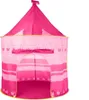 Kinderzelt in Form eines rosa Schlosses, Kunststoff, Produktbild-Vorschau 4