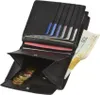 Esquire Leer portemonnee Harry RFID Wallet High Black zwart Productafbeelding-voorbeeld 13