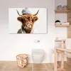Wanddeko 120x80 cm - BadezimmerSchottisches Hochlandrind Produktbild-Vorschau 6