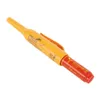 A yellow and red marker pen with a telescopic tip, shown against a white background. Produktbild-Vorschau