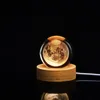 Lampa s křišťálovou koulí, 3D gravírovaná, svítící Náhled obrázku produktu 3