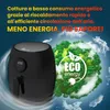 Extralink Friggitrice ad aria 2 L 1000 W con display LED Anteprima dell’immagine prodotto 6
