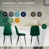 ML-Design 4er Set Esszimmerstuhl mit Rückenlehne, Produktbild-Vorschau 7