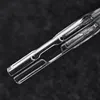 A close-up, black and white shot of a transparent phone case. Produktbild-Vorschau