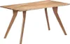 vidaXL Esstisch 140 x 80 x 76 cm Massivholz Akazie Produktbild-Vorschau 7