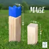 Ocean 5 Kubb 30 x 5,2 cm blaue Krone - Wurfspiel Produktbild-Vorschau 4